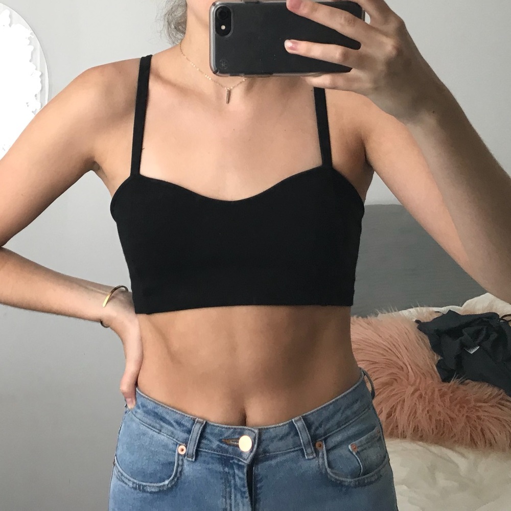 Brandy Melville Black Bralette
